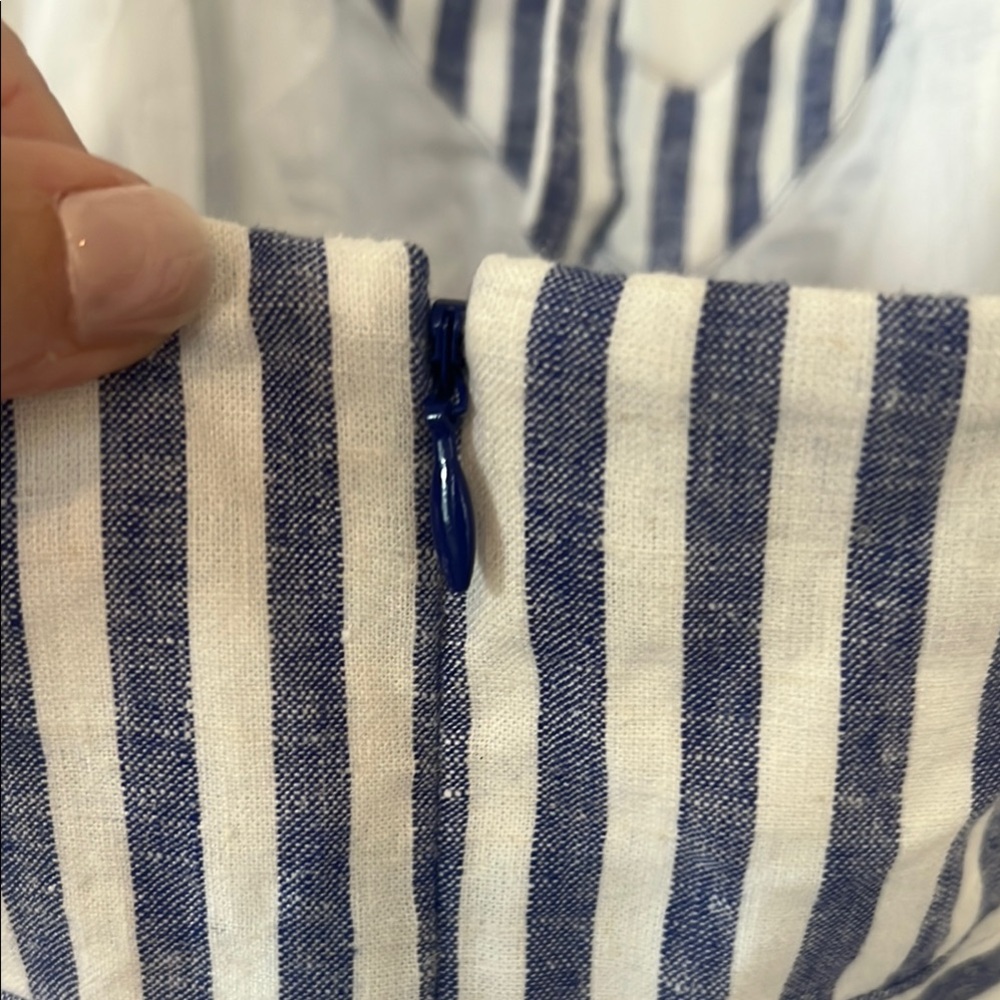 Vineyard Vines Blue and White Striped Dress - Picture 6 of 8